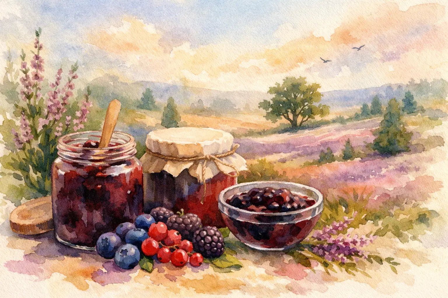 Fruchtaufstrich aus der Heide genießen
